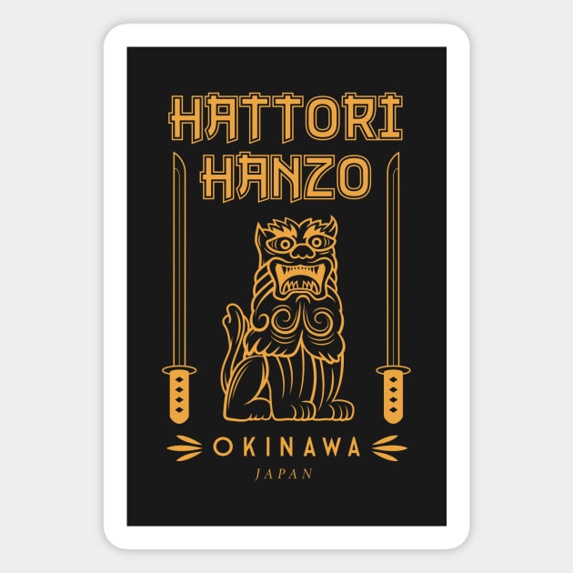 Hattori Hanzo Steel Magnet by Woah_Jonny